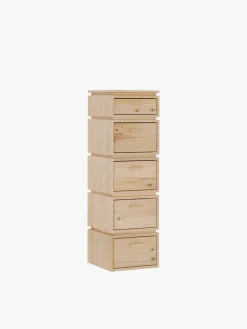 Muebles LUFE Cajoneras Y Archivadores^LIBE cajonera columna con 5 cajones 39x133