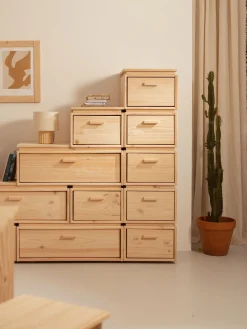 Muebles LUFE Cajoneras Y Archivadores^LIBE cajonera columna con 5 cajones 39x143