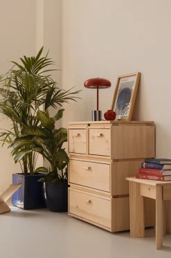 Muebles LUFE Cajoneras Y Archivadores^LIBE cajonera con 4 cajones 78x87