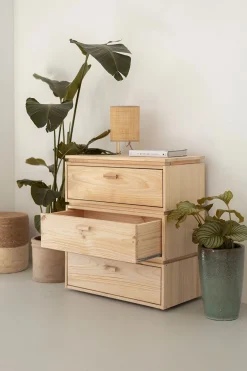 Muebles LUFE Cajoneras Y Archivadores^LIBE cajonera con 3 cajones 78x87