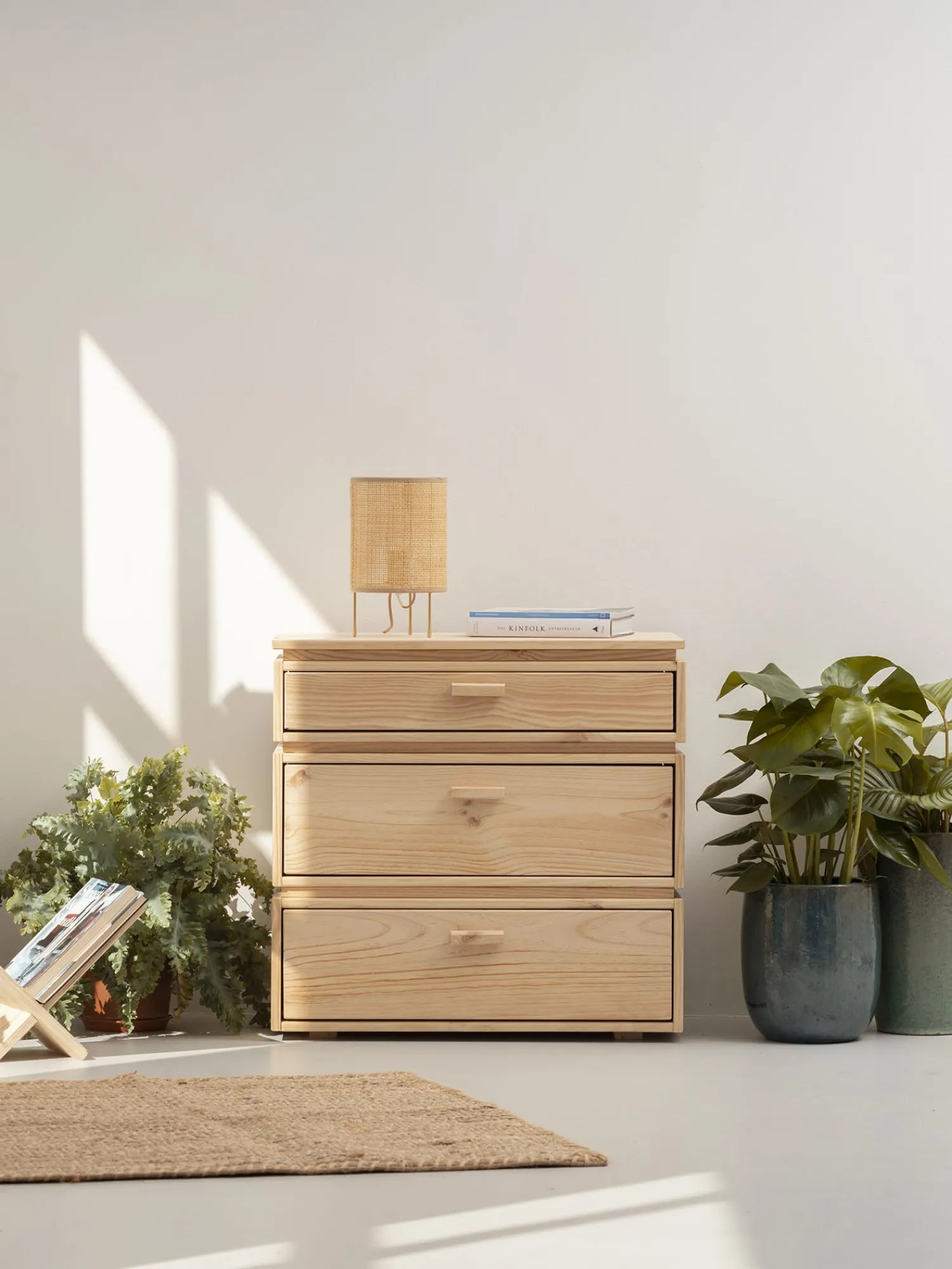 Muebles LUFE Cajoneras Y Archivadores^LIBE cajonera con 3 cajones 78x77