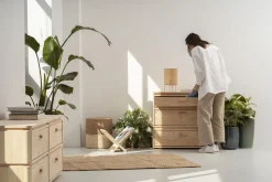 Muebles LUFE Cajoneras Y Archivadores^LIBE cajonera con 3 cajones 78x77