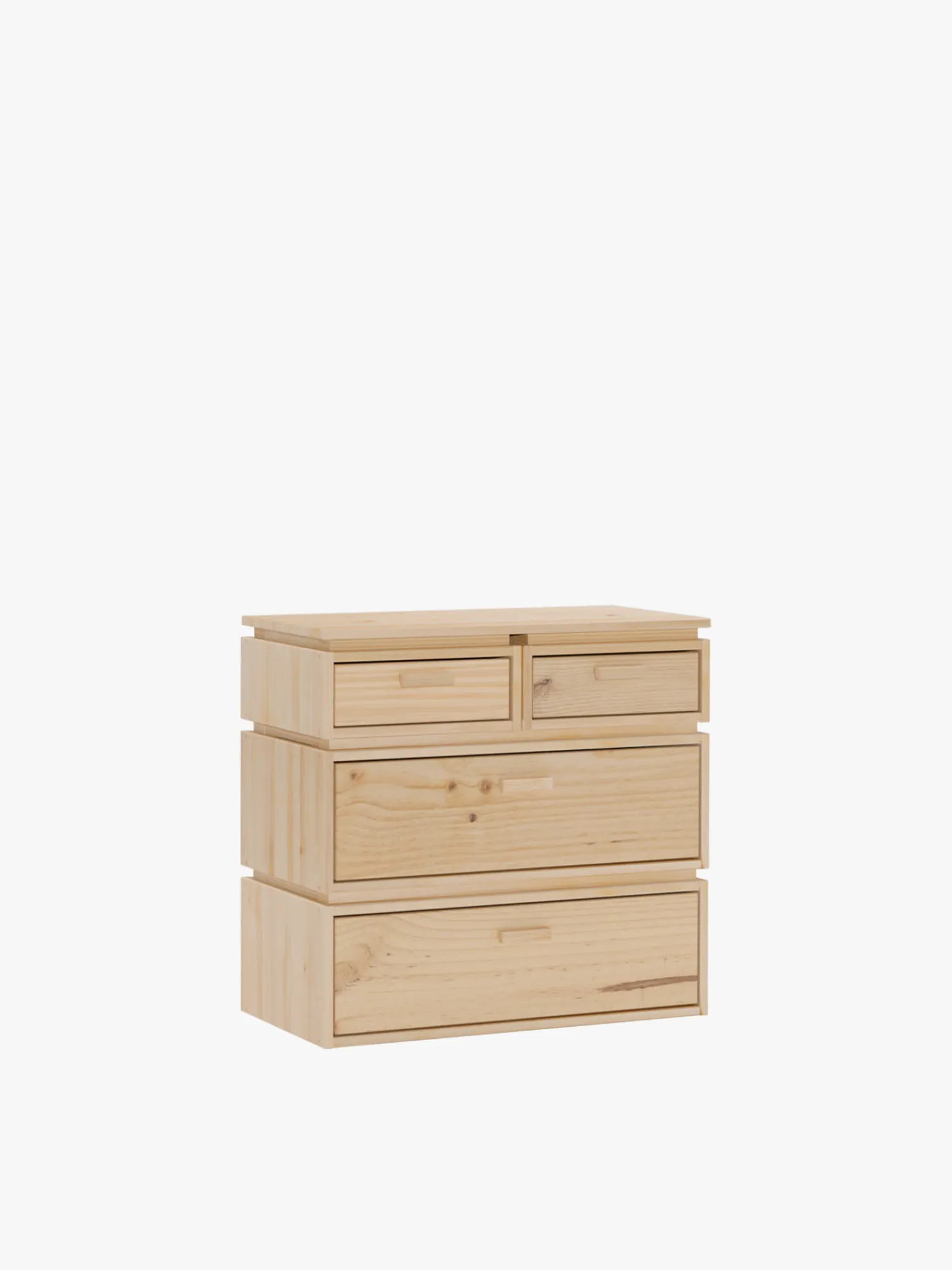 Muebles LUFE Cajoneras Y Archivadores^LIBE cajonera con 4 cajones 78x77