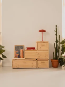 Muebles LUFE Cajoneras Y Archivadores^LIBE cajonera en escalera 3 alturas