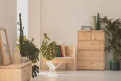 Muebles LUFE Cómodas^LIBE cómoda con 5 cajones 78x115