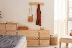 Muebles LUFE Cómodas^LIBE cómoda doble con 4 cajones 117x59