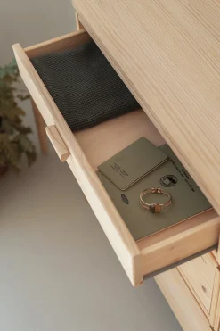 Muebles LUFE Cómodas^LIBE cómoda doble con 8 cajones 157x105