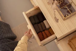 Muebles LUFE Cómodas^LIBE cómoda doble con 6 cajones 117x87