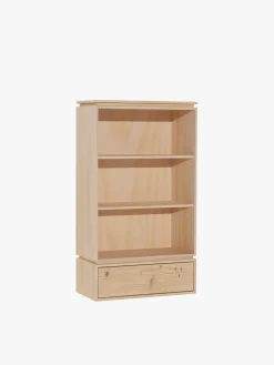 Muebles LUFE Estanterías Con Almacenaje|Estanterías Con Almacenaje^LIBE estantería baja con cajón 78x143