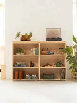 Muebles LUFE Estanterías Básicas^LIBE estantería baja 157x115