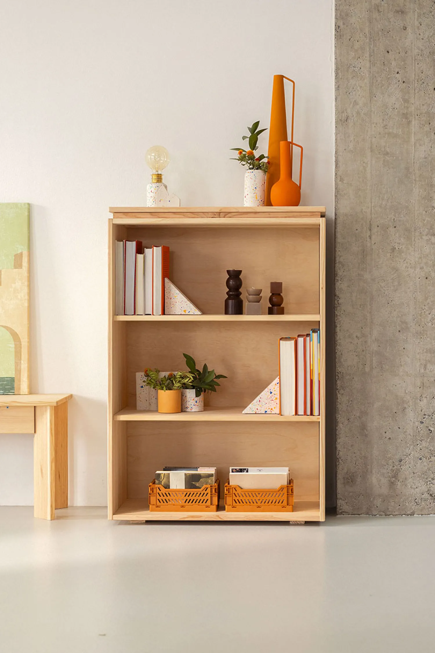 Muebles LUFE Estanterías Básicas^LIBE estantería baja 78x115