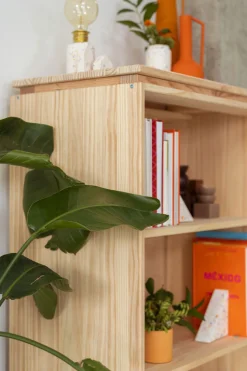 Muebles LUFE Estanterías Básicas^LIBE estantería baja 78x115