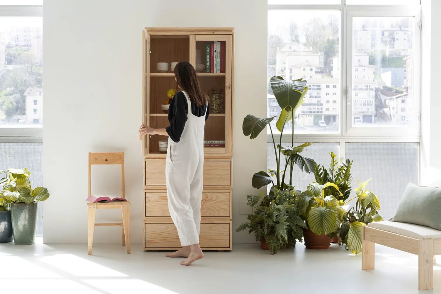 Muebles LUFE Vitrinas|Crea Tu Propio Mueble^LIBE módulo vitrina 78x113