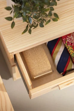 Muebles LUFE Mesitas De Noche|Mesitas De Noche^LIBE mesita de noche con cajón y hueco 39x49