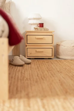 Muebles LUFE Mesitas De Noche|Mesitas De Noche^LIBE mesita de noche con 2 cajones 39x39