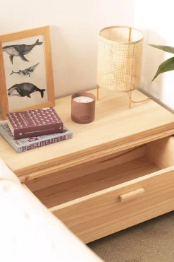 Muebles LUFE Mesitas De Noche|Mesitas De Noche^LIBE mesita de noche con cajón 78x32