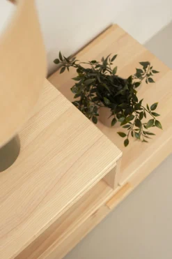 Muebles LUFE Mesitas De Noche|Mesitas De Noche^LIBE mesita de noche en escalera con hueco y cajón