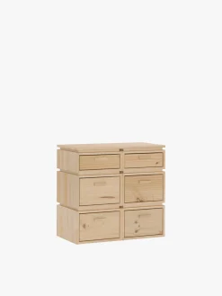 Muebles LUFE Cajoneras Y Archivadores^LIBE mueble archivador con 6 cajones