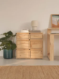 Muebles LUFE Cajoneras Y Archivadores^LIBE mueble archivador con 6 cajones