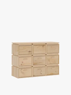 Muebles LUFE Cajoneras Y Archivadores^LIBE mueble archivador con 9 cajones