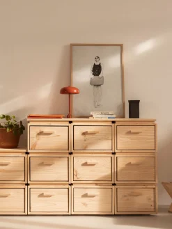 Muebles LUFE Cajoneras Y Archivadores^LIBE mueble archivador con 9 cajones