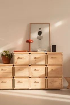 Muebles LUFE Cajoneras Y Archivadores^LIBE mueble archivador con 9 cajones