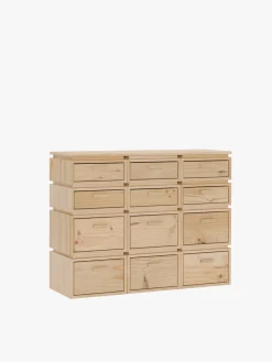 Muebles LUFE Cajoneras Y Archivadores^LIBE mueble archivador con 12 cajones