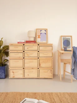 Muebles LUFE Cajoneras Y Archivadores^LIBE mueble archivador con 12 cajones