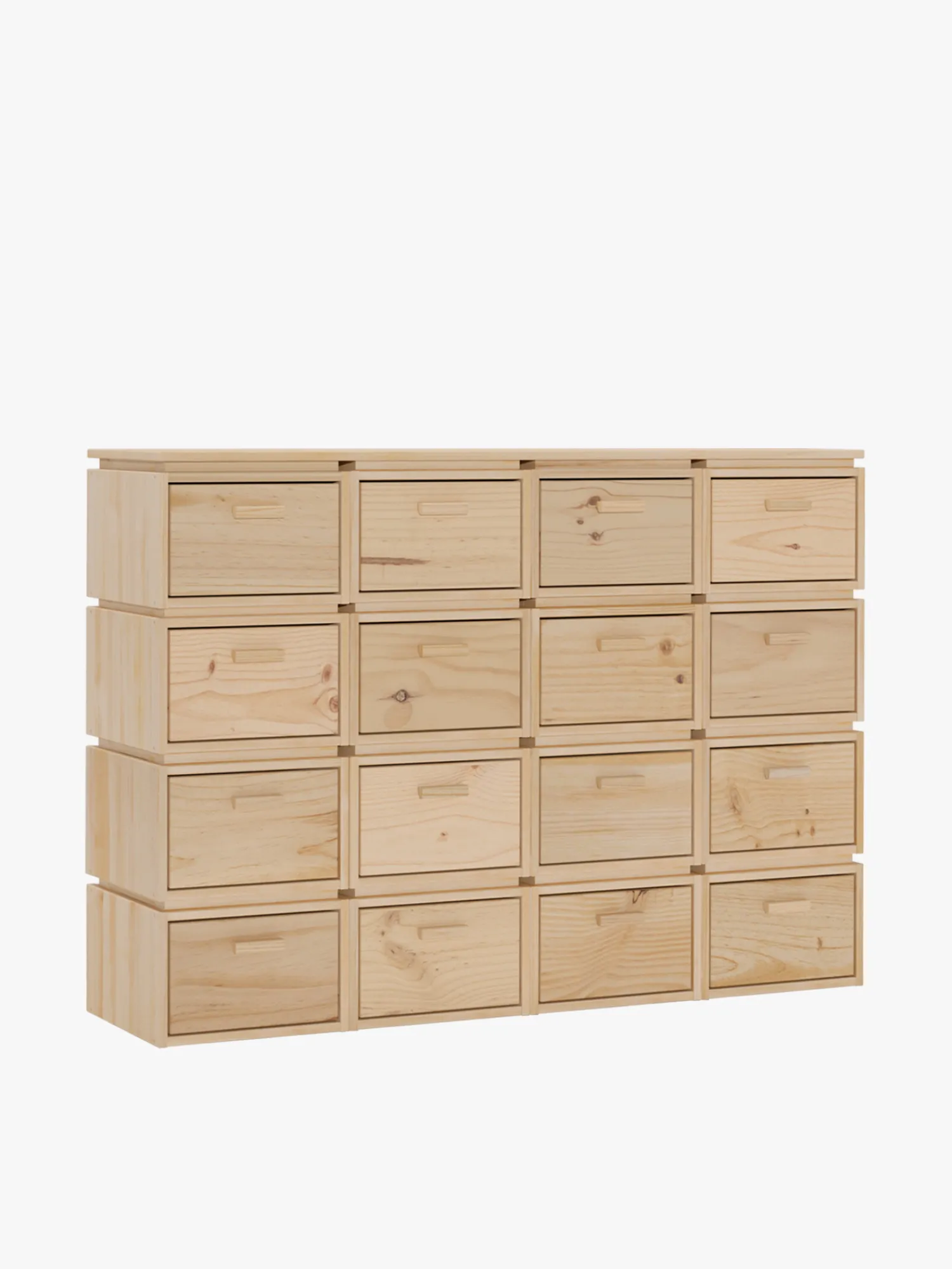 Muebles LUFE Cajoneras Y Archivadores^LIBE mueble archivador con 16 cajones