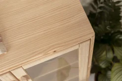 Muebles LUFE Vitrinas^LIBE vitrina con cajón 78x143