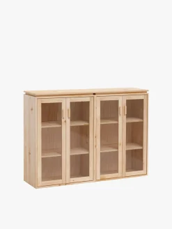 Muebles LUFE Vitrinas^LIBE vitrina doble 157x115