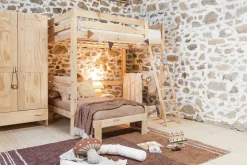 Muebles LUFE Camas Altas^LORE cama alta 135