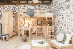 Muebles LUFE Camas Altas^LORE cama alta 135