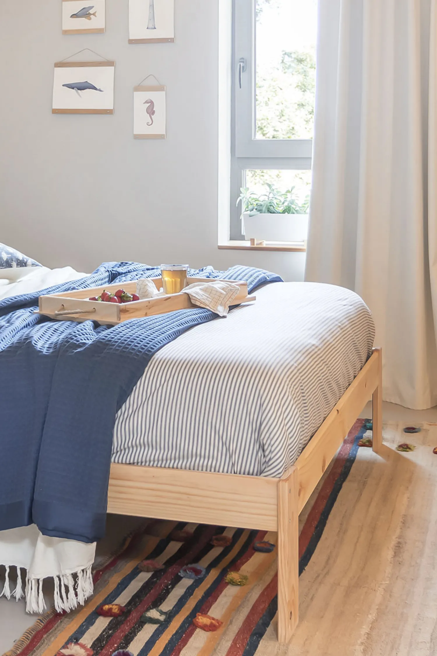 Muebles LUFE Camas 140^LORE cama doble 140