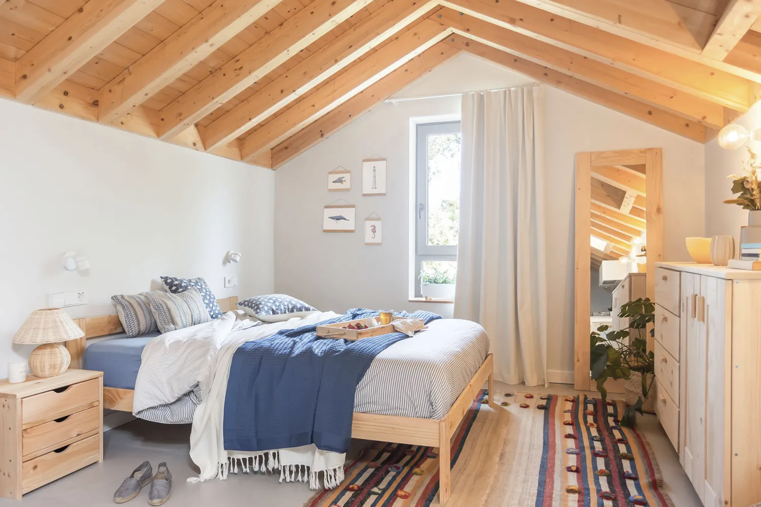 Muebles LUFE Camas 150^LORE cama doble 150