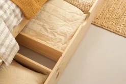 Muebles LUFE Camas Dobles Con Cajones|Camas 135^LORE cama doble 135 con 1 cajón