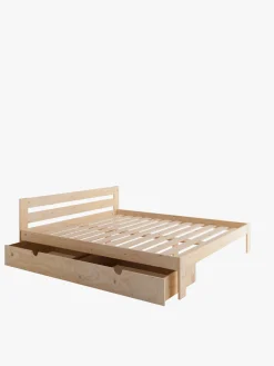 Muebles LUFE Camas Dobles Con Cajones|Camas 180^LORE cama doble 180 con 1 cajón