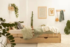 Muebles LUFE Camas Individuales Con Cajones|Camas 90^LORE cama individual 90 con 1 cajón