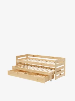 Muebles LUFE Camas Nido^LORE cama nido 90 compacta con 1 cajón