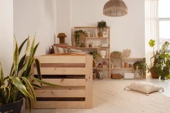 Muebles LUFE Camas Nido^LORE cama nido compacta 90 triple