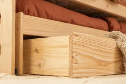 Muebles LUFE Camas Nido|Camas 80^LORE cama nido compacta 80 con 2 cajones