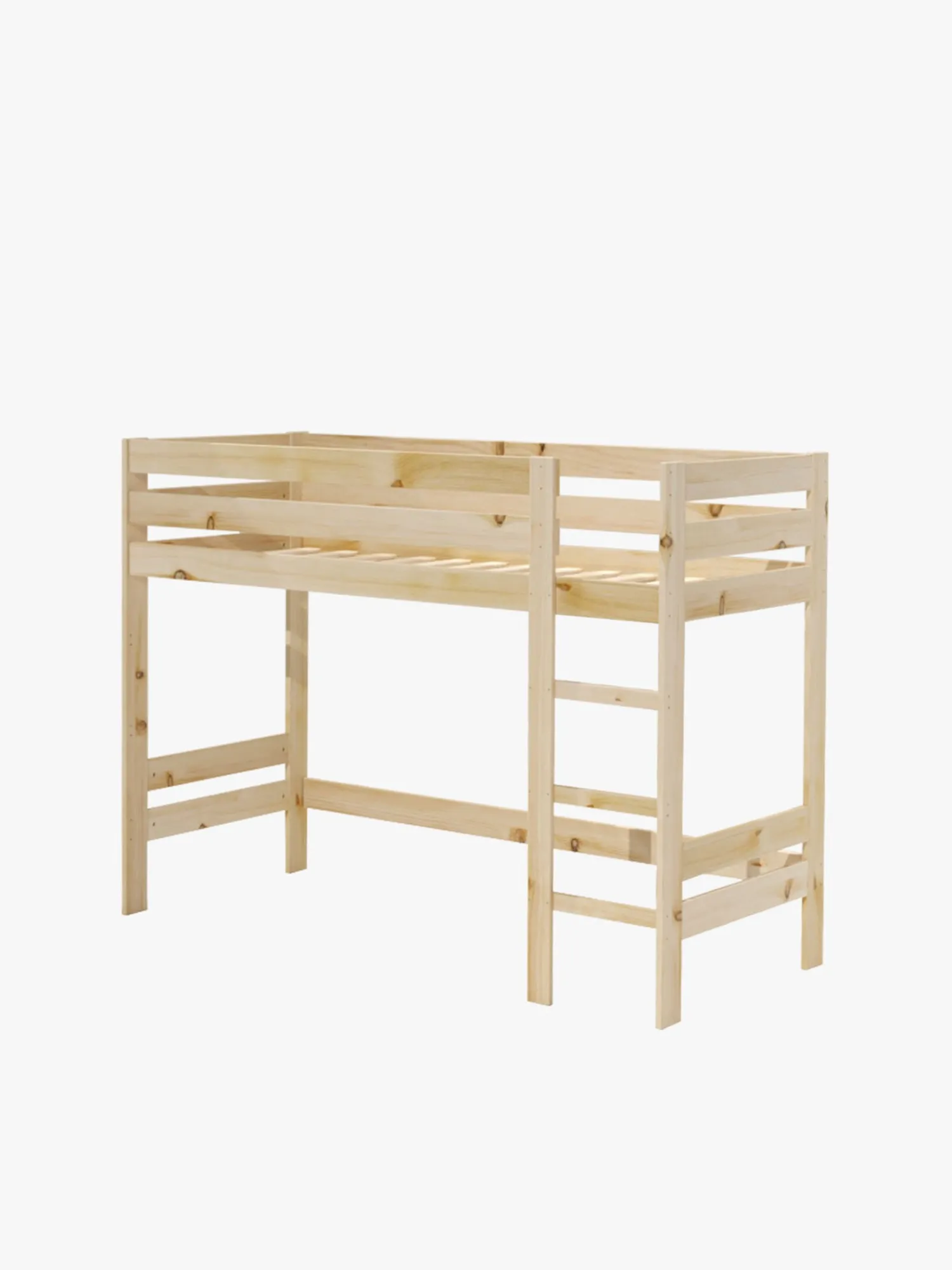 Muebles LUFE Camas Altas^LORE cama semi alta 90