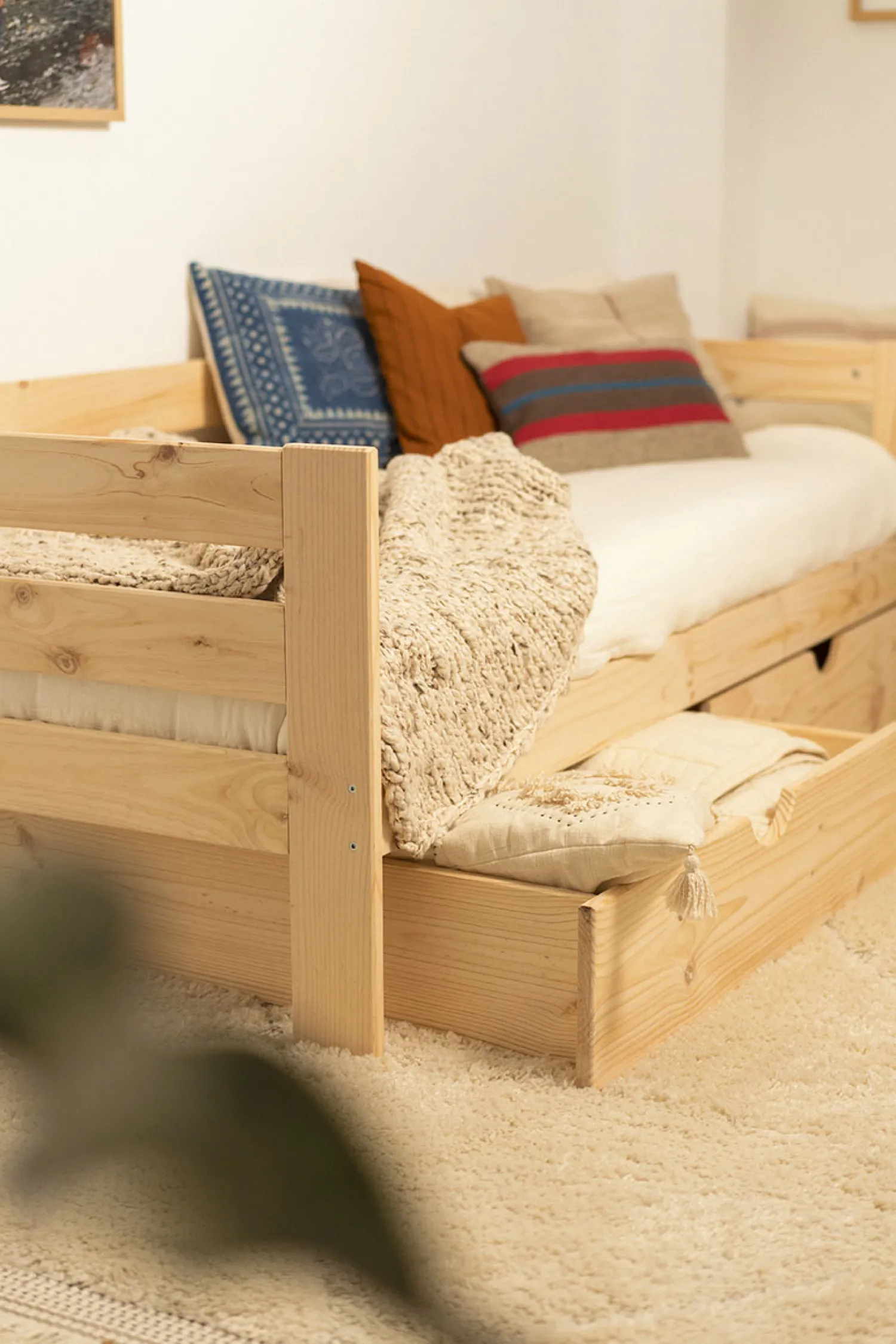 Muebles LUFE Divanes|Divanes^LORE diván 90 con 2 cajones