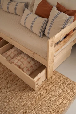 Muebles LUFE Divanes|Divanes^LORE diván 90 con colchón, respaldo y 1 cajón