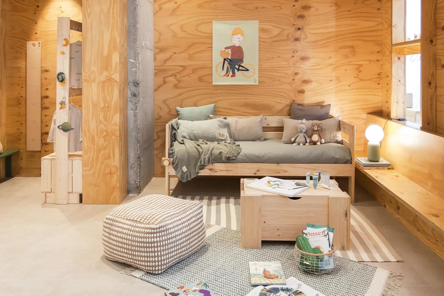 Muebles LUFE Divanes|Divanes^LORE diván cama infantil