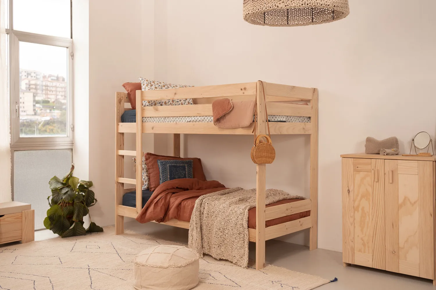 Muebles LUFE Literas Infantiles Y Adultos^LORE litera 90