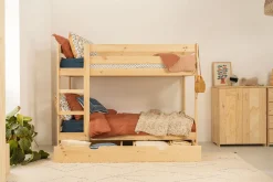 Muebles LUFE Literas Infantiles Y Adultos^LORE litera 80 con 1 cajón