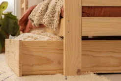 Muebles LUFE Literas Infantiles Y Adultos^LORE litera 80 con 1 cajón