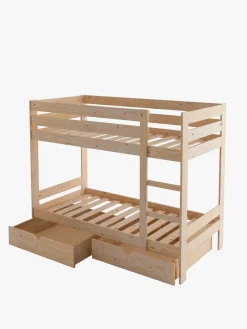 Muebles LUFE Literas Infantiles Y Adultos^LORE litera 90 con 2 cajones