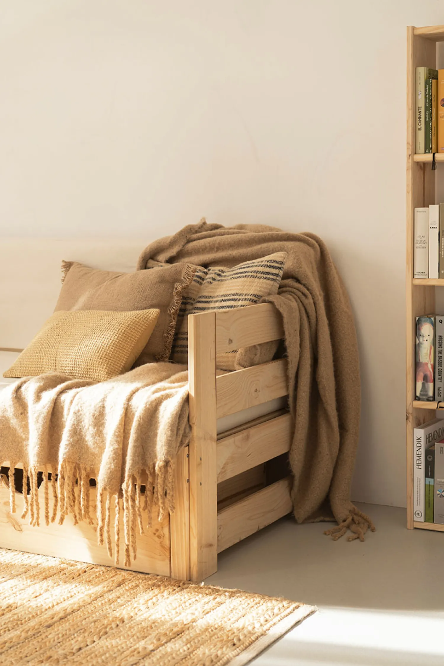 Muebles LUFE Divanes|Divanes^LORE sofá cama con cajones